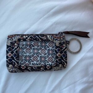 vera bradley card holder keychain